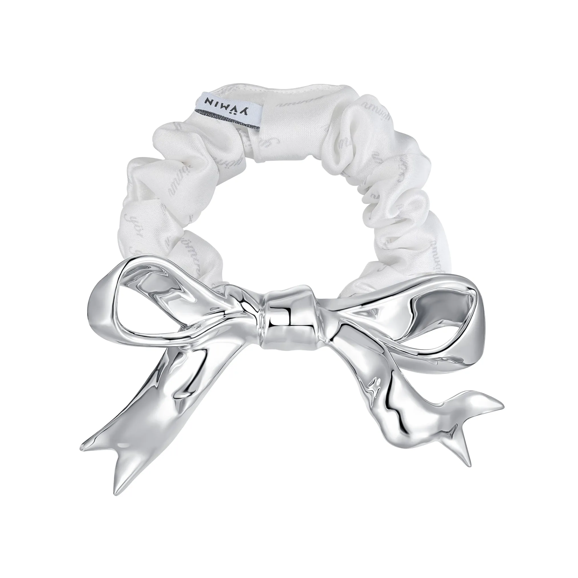 New Material / Metal Bow Hair Tie