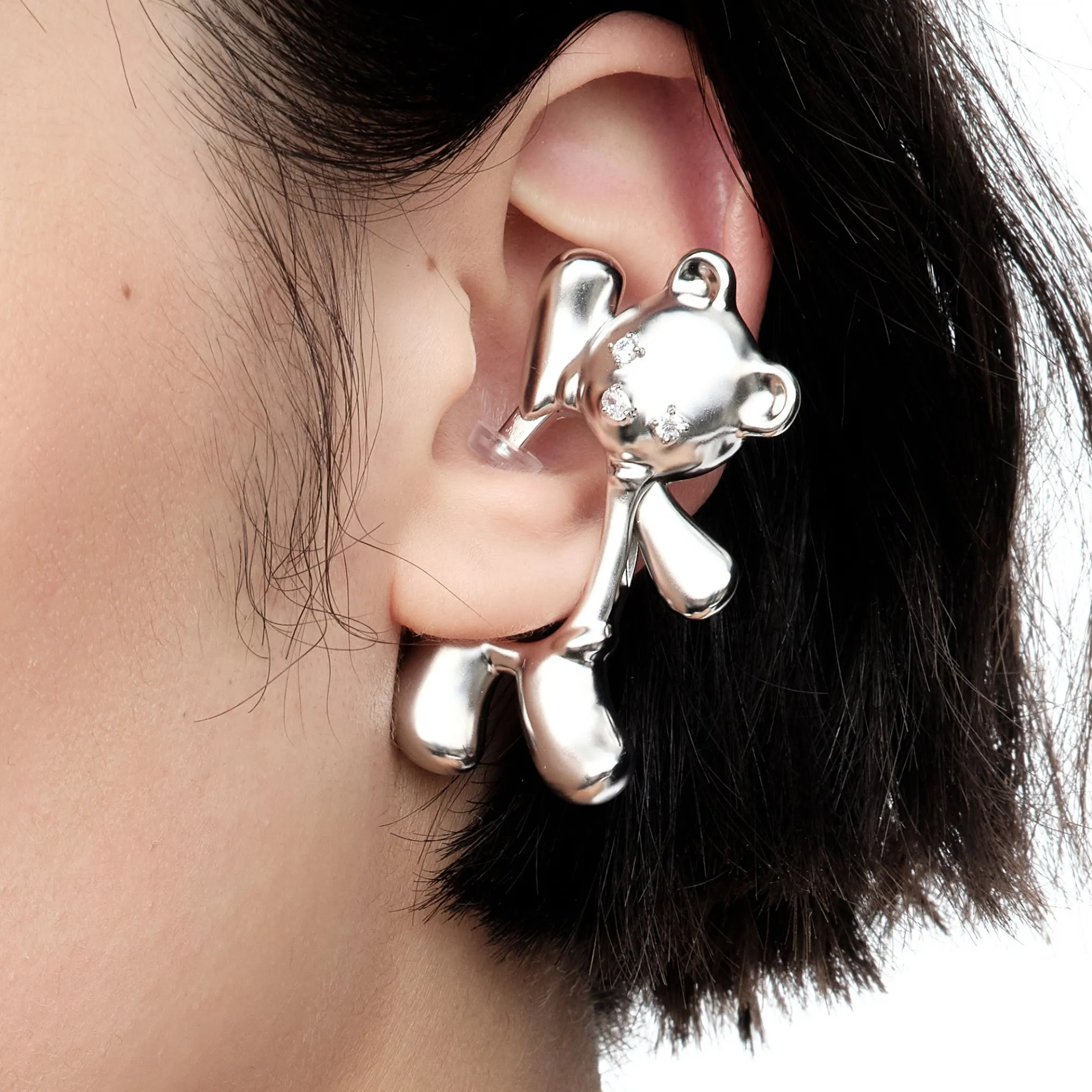 Paradise / Greeting Bear Ear Cuff