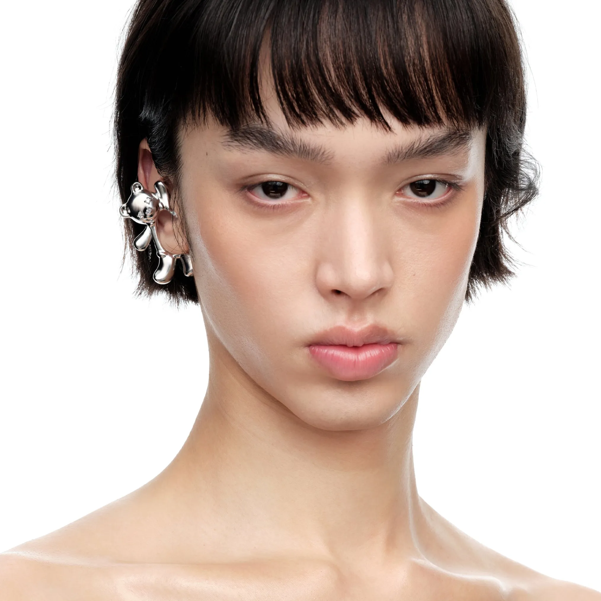 Paradise / Greeting Bear Ear Cuff