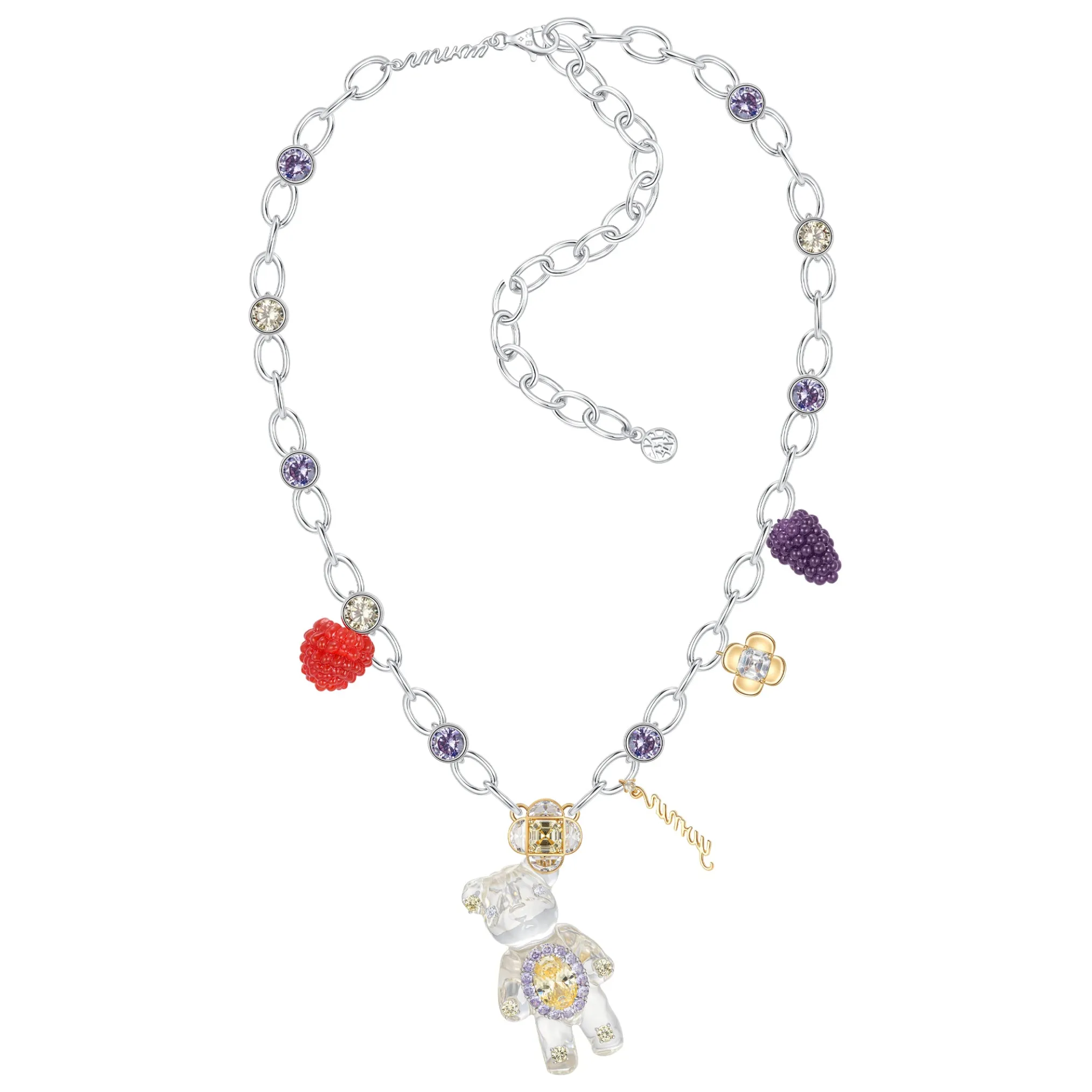 Paradise / Jelly Bear Berries Long Necklace