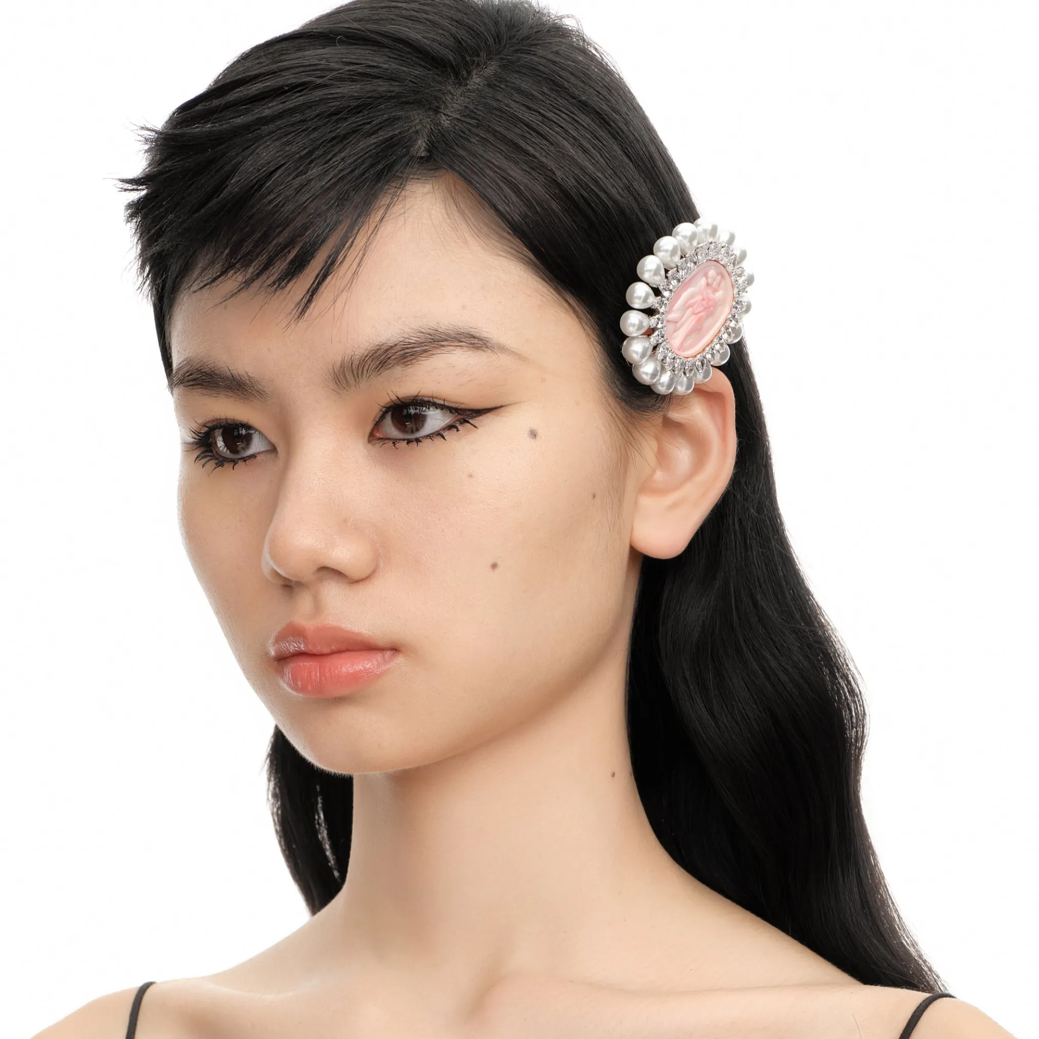 YVMIN X SHUSHUTONG / Shell Sculpture Pearl Hair Pin